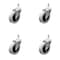 Service Caster 3530-L1 FG3530L10000 Rubbermaid Dolly Replacement Caster Set 2640 3530 Dollies, 4PK RUB-SCC-TS05S310-TPRS-381615-4 - alternate 1